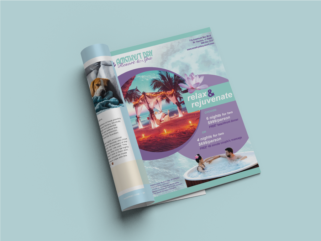 Amethyst Bay Magazine Mock-Up