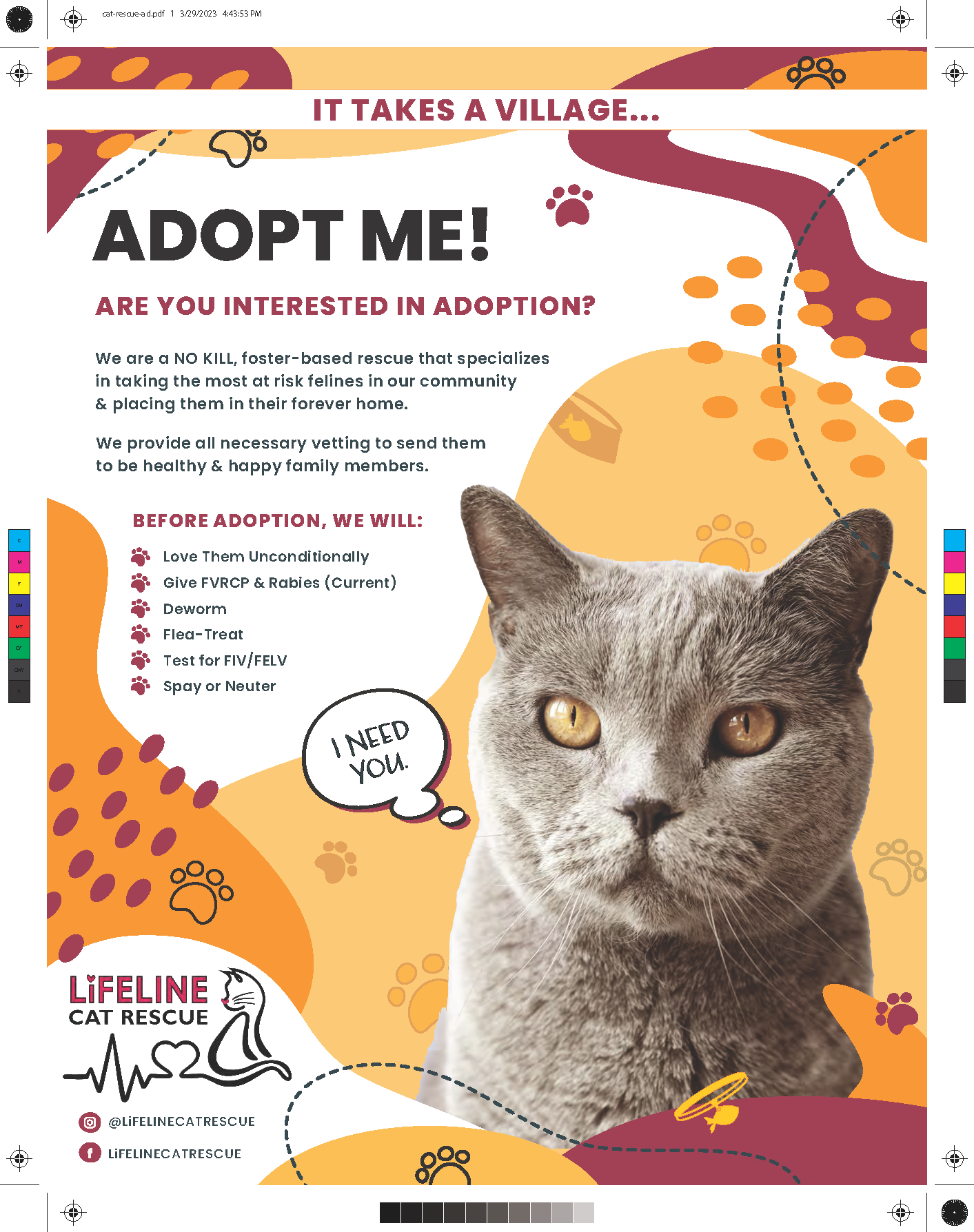 LiFeline Cat Rescue Ad