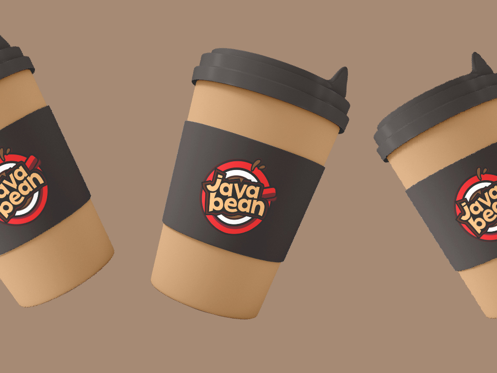 Java Bean Branding To-Go Cup Mock-Up