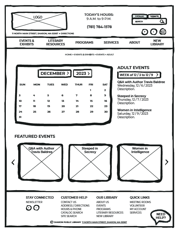 City Library Wireframe Recommendations 5